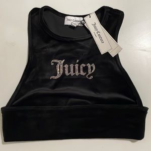 Juicy Couture Velour Cropped top